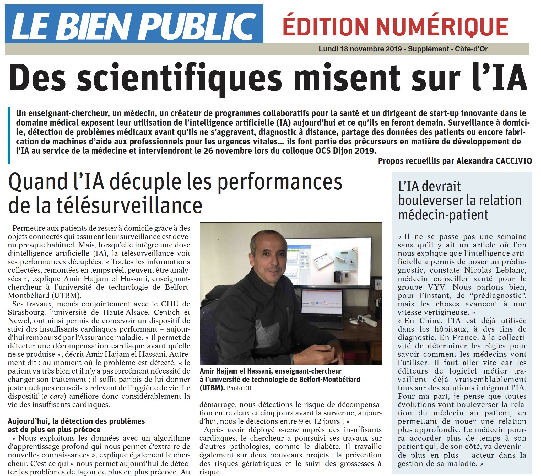 Le Bien Public 2019